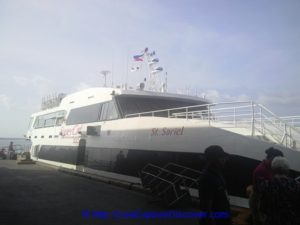 SuperCat: This is the ferry that I took to Bohol Island.